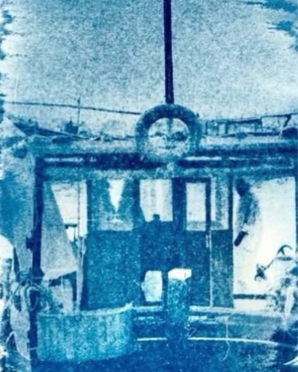 Printing workshop cyanotype